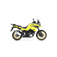 Arrow Maxi Race-Tech Aluminum Slip-On Exhaust w/ CF end cap - Suzuki V-Strom 1050 (2020-2023)