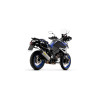 Arrow Maxi Race-Tech Aluminum DARK Slip-On Exhaust w/ CF end cap - Suzuki V-Strom 1050 (2020-2023) Arrow Maxi Race-Tech Aluminum DARK Slip-On Exhaust w/ CF end cap - Suzuki V-Strom 1050 (2020-2023)