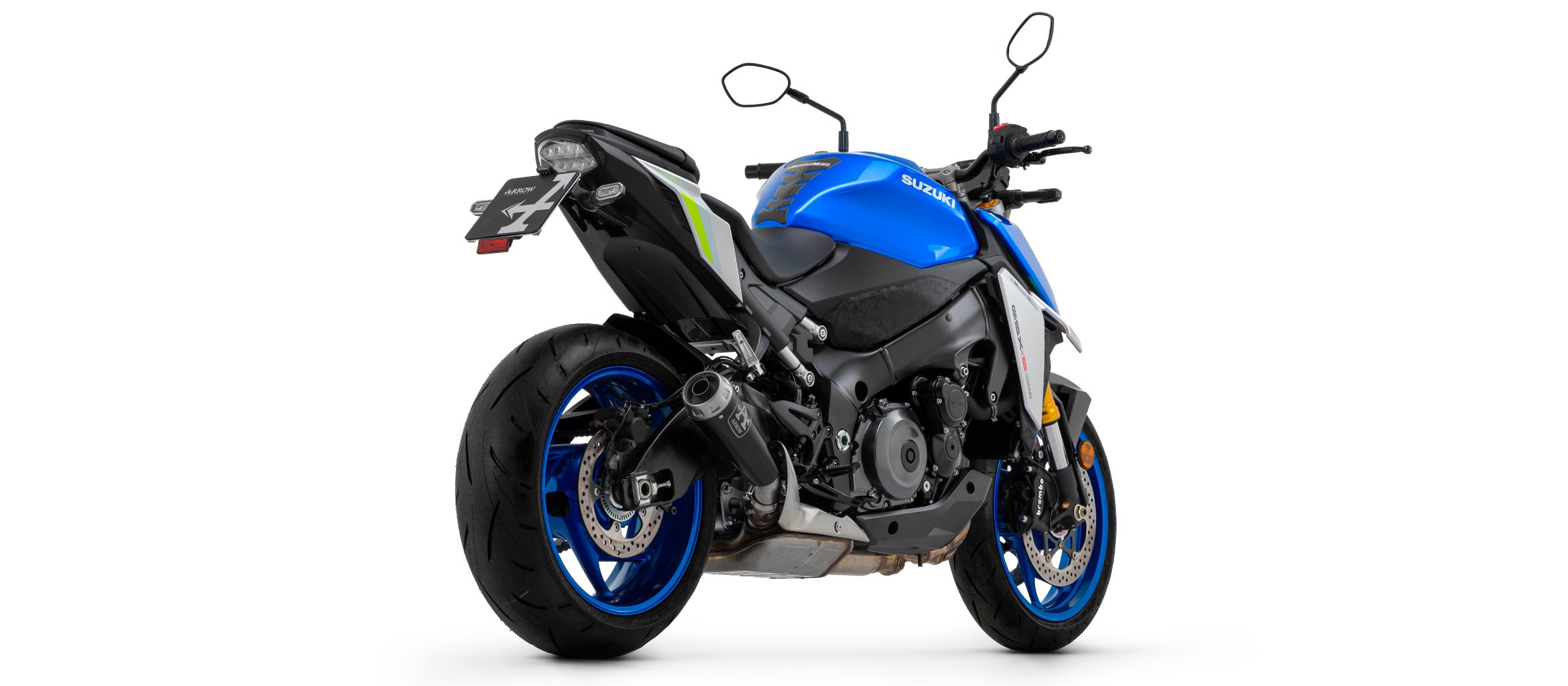 Arrow Pro-Race Nichrom "DARK" Slip-On Exhaust - GSX-S1000 / GT (2021-2023)