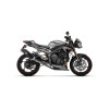 Arrow Half System with Veloce Aluminum "DARK" silencer - Triumph Street Triple 765 RS (2020-2022) Arrow Half System with Veloce Aluminum "DARK" silencer - Triumph Street Triple 765 RS (2020-2022)