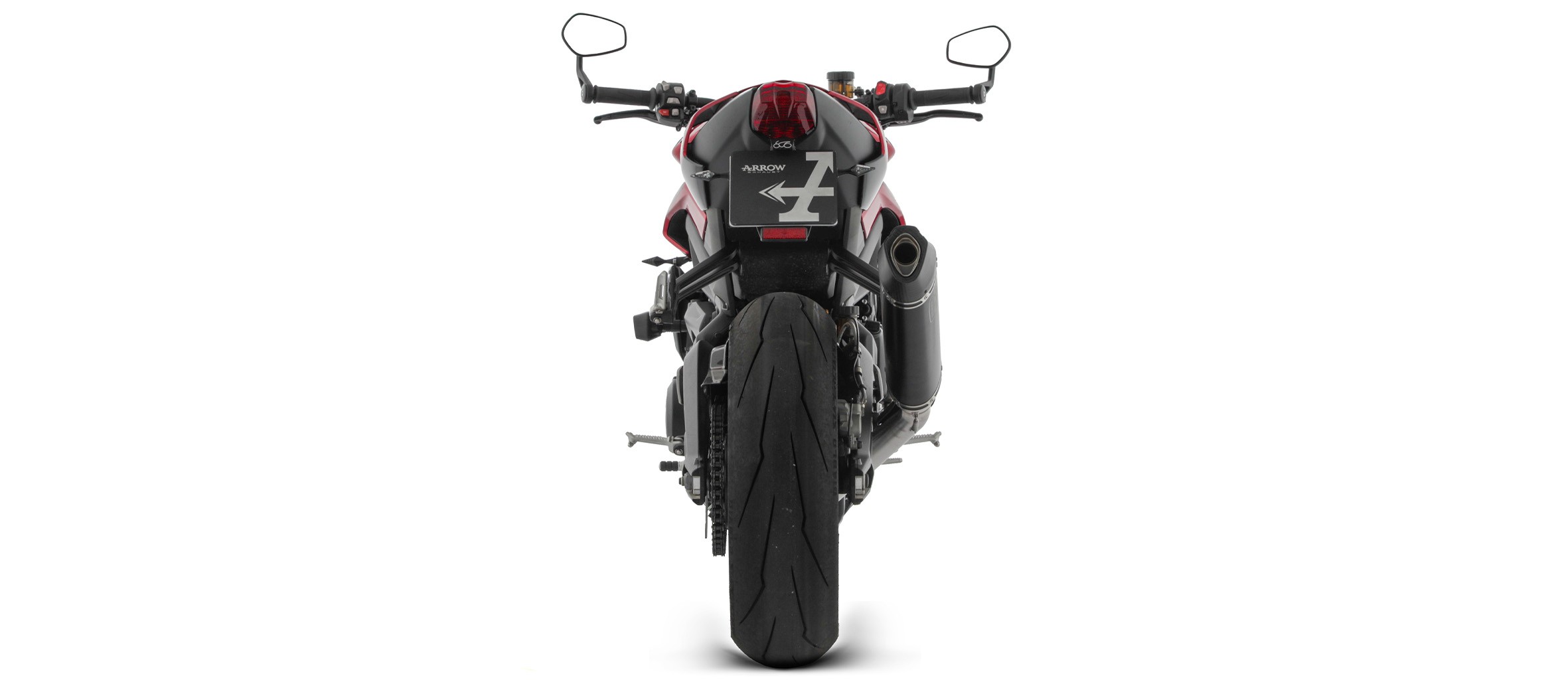 Arrow Full RACE System with Veloce Aluminum "DARK" silencer - Triumph Street Triple 765 RS (2023+)