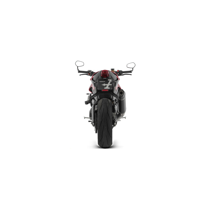 Arrow Full RACE System with Veloce Aluminum "DARK" silencer - Triumph Street Triple 765 RS (2023+) Arrow Full RACE System with Veloce Aluminum "DARK" silencer - Triumph Street Triple 765 RS (2023+)