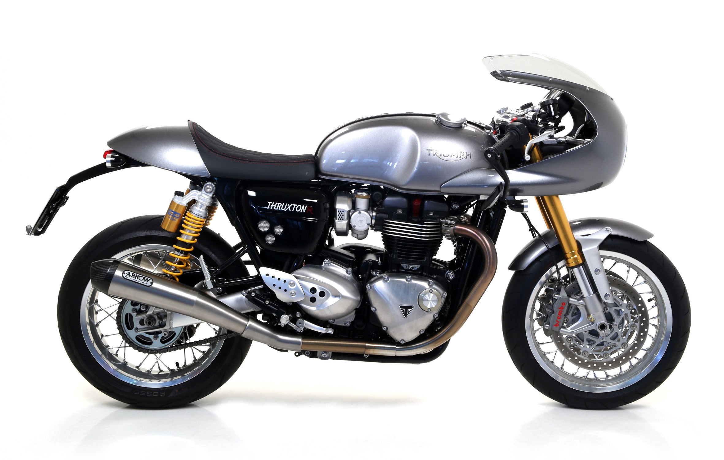 Arrow Pro-Racing Non-Catalized RACING collectors - Triumph Thruxton 1200 / 1200R (2016-2020)