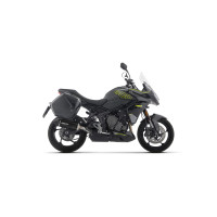 Arrow Racing Indy Race EVO Aluminum DARK silencer exhaust | Triumph Tiger Sport 800 (2025
