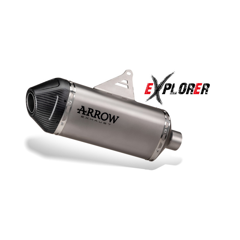Arrow Racing Icon Titanium Silencer Exhaust | Honda | CRF 300 L (2025-2026)