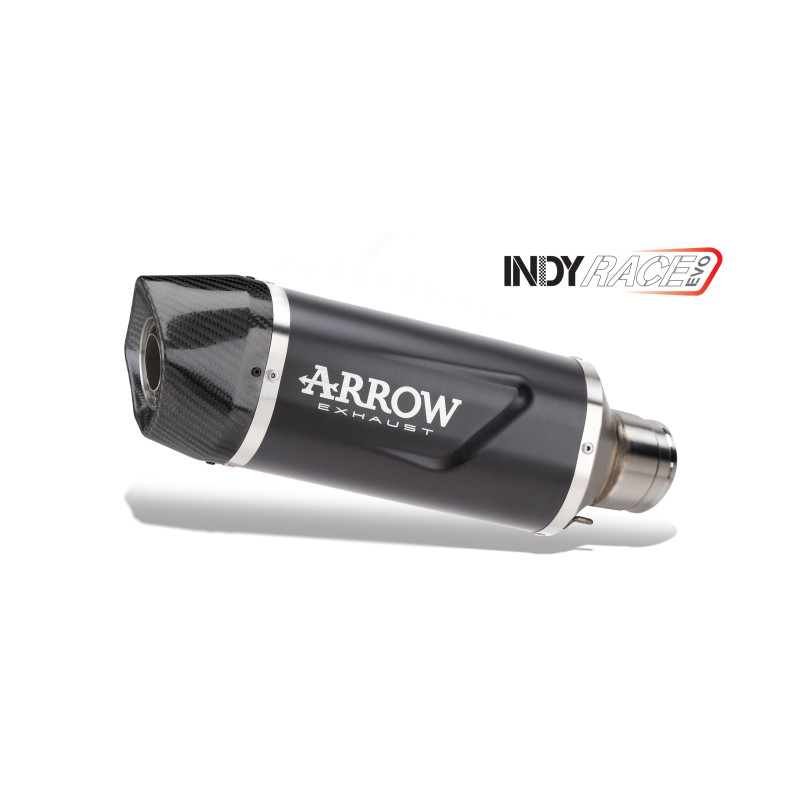 Arrow Indy Race EVO DARK Aluminum Silencer Exhaust w/ CF End Cap | Yamaha YZF-R9 (2025) Arrow Indy Race EVO DARK Aluminum Silencer Exhaust w/ CF End Cap | Yamaha YZF-R9 (2025)