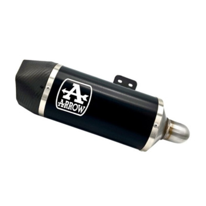Arrow Indy Race Aluminum "Dark" Slip-On Exhaust w/ CF endcap - BMW F900XR (2020-2023) Arrow Indy Race Aluminum "Dark" Slip-On Exhaust w/ CF endcap - BMW F900XR (2020-2023)