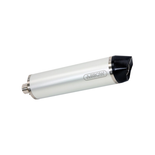 Arrow Maxi Race-Tech Aluminum Slip-On Exhaust w/ CF end cap - Suzuki V-Strom 1050 (2020-2023) Arrow Maxi Race-Tech Aluminum Slip-On Exhaust w/ CF end cap - Suzuki V-Strom 1050 (2020-2023)