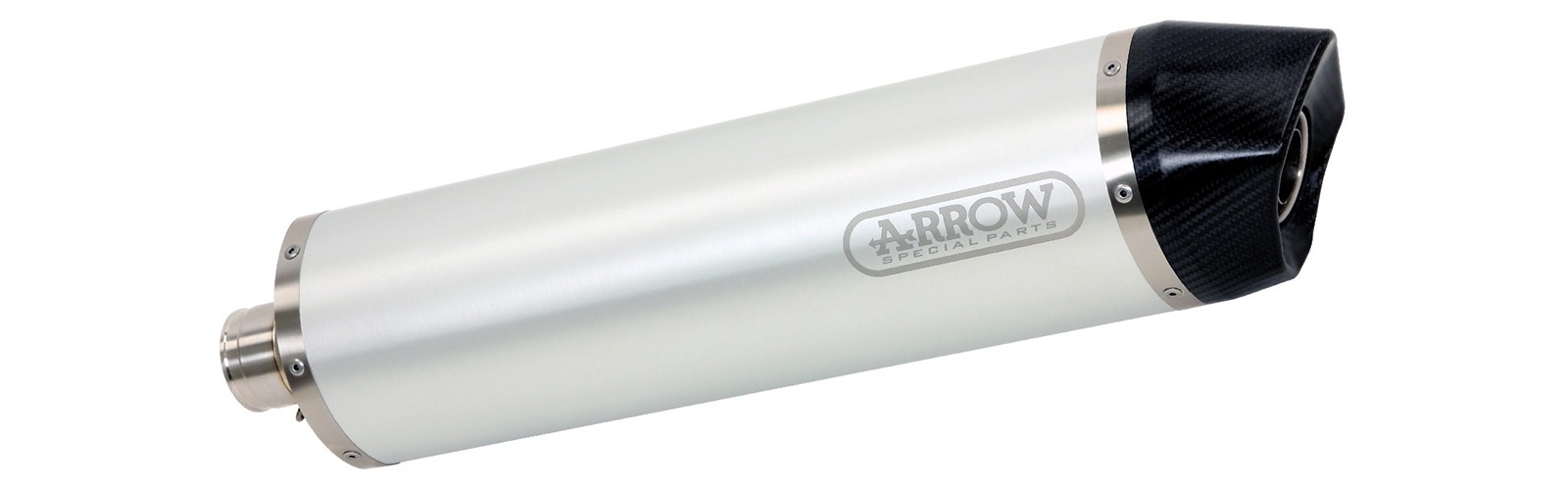 Arrow Maxi Race-Tech Aluminum Slip-On Exhaust w/ CF end cap - Suzuki V-Strom 1050 (2020-2023)