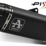 Arrow Full Exhaust System with Pista DARK Titanium Silencer - Aprilia RS 457 (2024)
