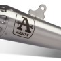Arrow Exhaust Half System | Pro-Race Titanium Silencer + Titanium Link Pipe 60mm | Yamaha R1 (2015-2025)