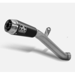 Arrow Full System with Pro-Race DARK Nichrom Silencer Exhaust - Honda CBR650 R (2024) Arrow Full System with Pro-Race DARK Nichrom Silencer Exhaust - Honda CBR650 R (2024)