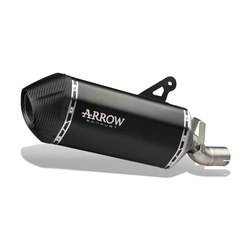 Arrow Sonora DARK Titanium Silencer Exhaust with Carbon End Cap | Honda | Africa Twin 1100 ADV Sport (2024-2025)