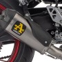 Arrow Racing Works Titanium Exhaust System with CF End Caps | Suzuki | GSX-8T / GSX-8TT