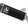 Arrow Indy Race DARK Aluminum Silencer Exhaust w/ Carbon end cap | Ducati | Desert X (2026)