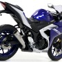 Arrow Pro Race Nichrom Slip On Muffler for 2015-2018 Yamaha YZF-R3
