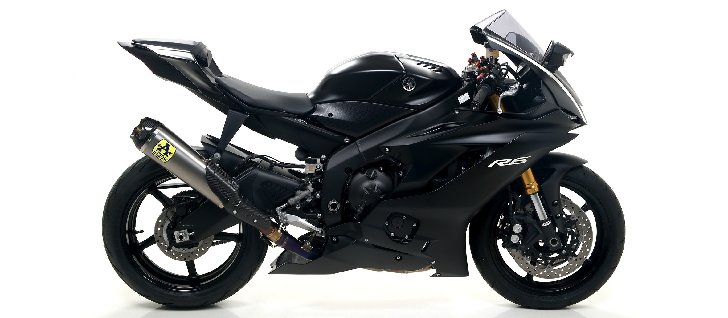 Arrow Competition "EVO-2" Full Titanium System for 2017-2023 Yamaha YZF-R6