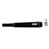 Arrow Rebel Silencer with Carbon Fiber End Cap - 2014-16 Yamaha XV 950 R