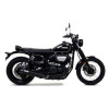 Arrow Rebel Silencer with Aluminum "Dark" End Cap - 2017-20 Yamaha SCR 950 Arrow Rebel Silencer with Aluminum "Dark" End Cap - 2017-20 Yamaha SCR 950