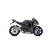 Arrow Exhaust Half System | Indy Race EVO Titanium Silencer + Titanium Link Pipe 60mm | Yamaha R1 (2015-2025)
