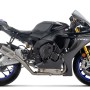 Arrow Exhaust Half System | Indy Race EVO Titanium Silencer + Titanium Link Pipe 60mm | Yamaha R1 (2015-2025)