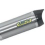 Arrow Thunder Aluminum "Dark" Silencer with Carbon End Cap - 2020 Yamaha Tracer 700