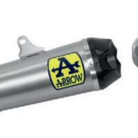 Arrow Works Nichrom "Dark" Silencer with Carbon End Cap - 2020 Yamaha Tracer 700 Arrow Works Nichrom "Dark" Silencer with Carbon End Cap - 2020 Yamaha Tracer 700