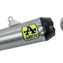 Arrow Works Nichrom "Dark" Silencer with Carbon End Cap - 2020 Yamaha Tracer 700
