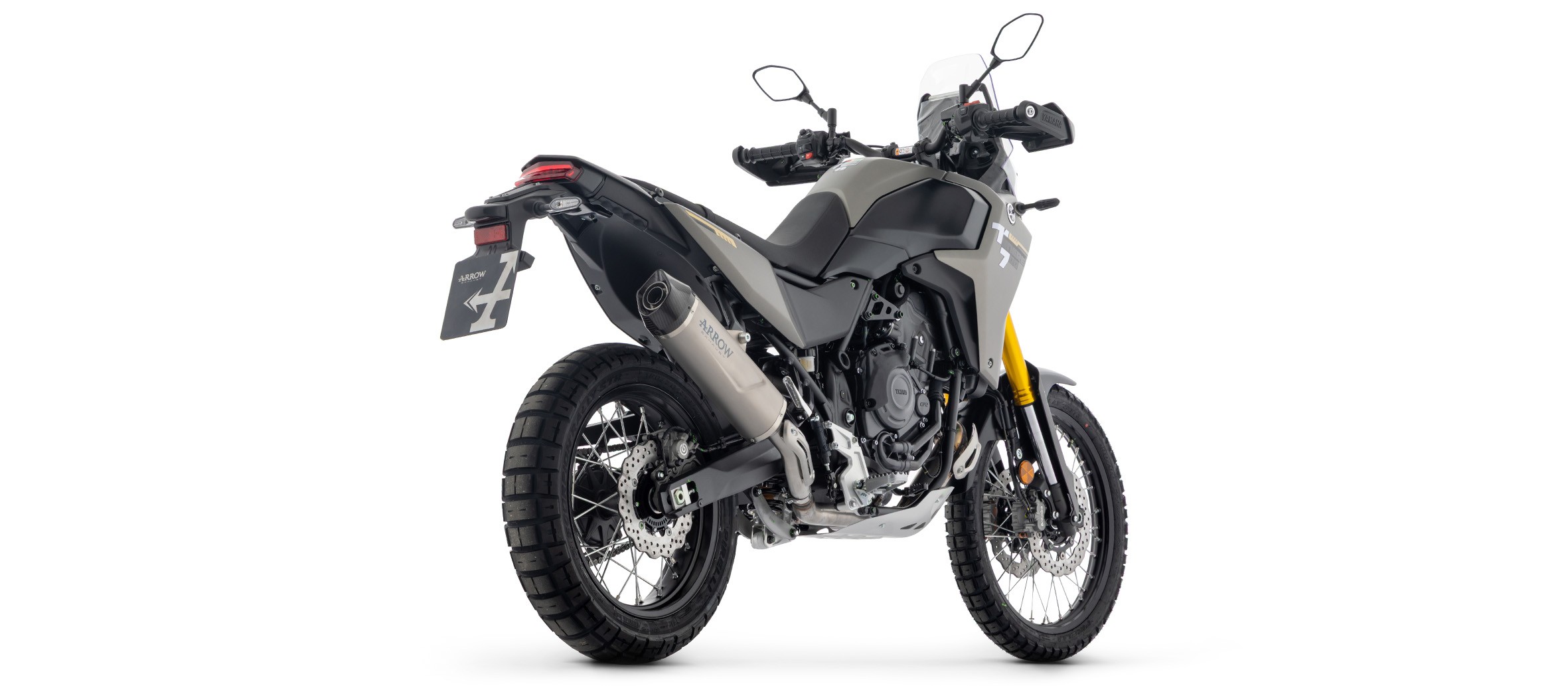 Arrow Racing Indy Race EVO Aluminum Exhaust Silencer | Yamaha | Tenere 700 (2025)