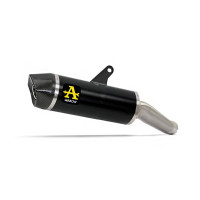 Arrow Indy Race Aluminum DARK Exhaust Silencer | Yamaha | Tenere 700 (2025)