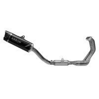 Arrow Racing Full Exhaust + Indy Race EVO DARK Titanium Silencer w/ CF End Cap | Yamaha YZF-R9 (2025)