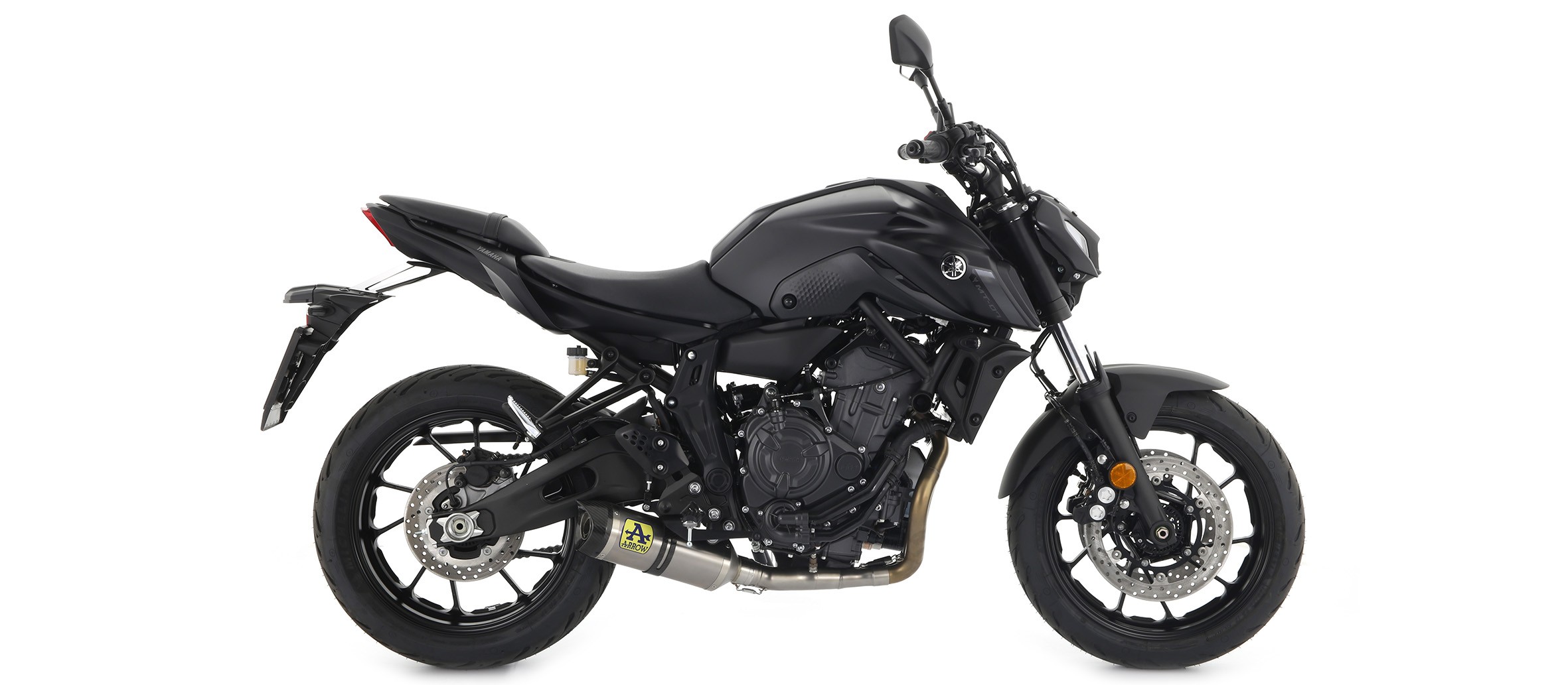 Arrow Aluminium Thunder Silencer For Arrow Collectors For 2021 Yamaha MT - 07