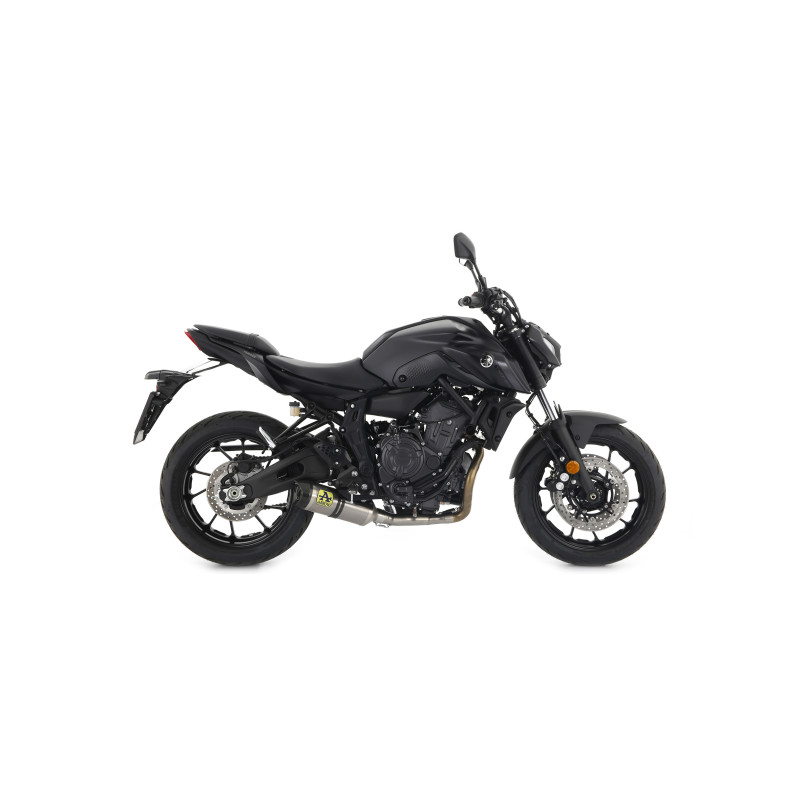 Arrow Aluminium Thunder Silencer With Carbon End Cap For Arrow Collectors For 2021 Yamaha MT - 07