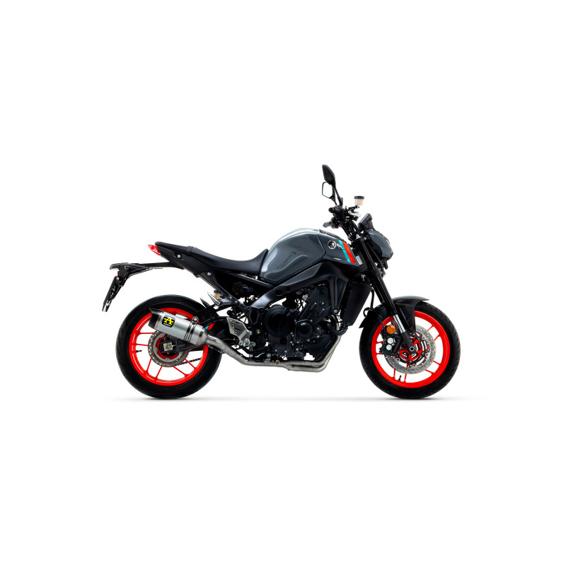 Arrow Racing Aluminum Silencer with Carbon end cap  - Yamaha MT-09 (2021-2023)