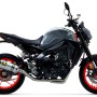 Arrow Racing Aluminum Silencer with Carbon end cap  - Yamaha MT-09 (2021-2023)