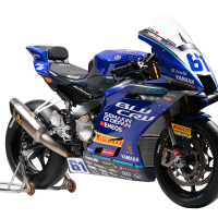 Arrow Competition Evo Full Titanium Exhaust System + Carbon End Cap - 2025- Yamaha YZF-R9 - World Supersport Spec