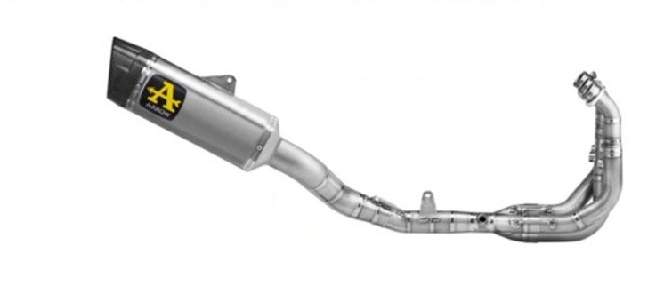 Arrow Competition Evo Full Titanium Exhaust System + Carbon End Cap - 2025- Yamaha YZF-R9