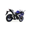 Arrow Pro Race Dark Nichrom Slip-On Muffler for 2015-2018 Yamaha YZF-R3
