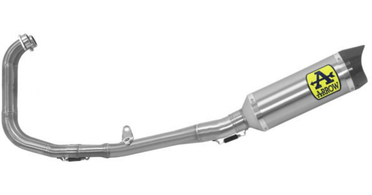 Arrow Competition EVO Stainless Steel / Titanium Exhaust System - 2015-2020 Yamaha YZF-R3