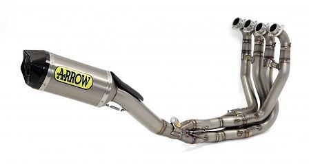 Arrow Competition Full Exhaust System w/ SS Header - 2017+ Suzuki GSX-R1000 / 1000R