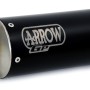 Arrow GP2 Nichrom Dark Slip On Muffler - Kawasaki Ninja 400 (2018-19)