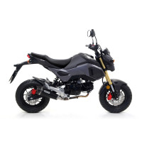 Arrow Dark Nichrom X-Kone Slip-On Muffler for 2016+ Honda MSX125SF Grom