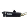 Arrow Dark Nichrom X-Kone Slip-On Muffler for 2016+ Honda MSX125SF Grom