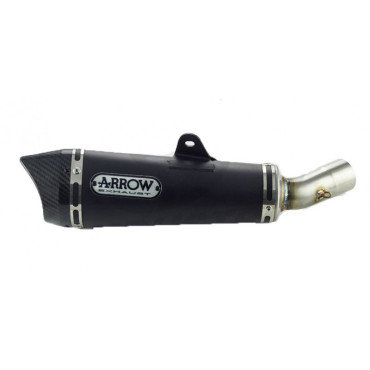 Arrow Dark Nichrom X-Kone Slip-On Muffler for 2016+ Honda MSX125SF Grom
