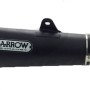 Arrow Pro Race Dark Nichrom Slip-On Muffler for 2015-2018 Yamaha YZF-R3