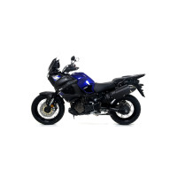 Arrow Maxi Race-Tech aluminium "Dark" Silencer With Carby End Cap Yamaha XT 1200Z Super Ténéré 2010 / 2020