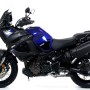Arrow Maxi Race-Tech aluminium "Dark" Silencer With Carby End Cap Yamaha XT 1200Z Super Ténéré 2010 / 2020