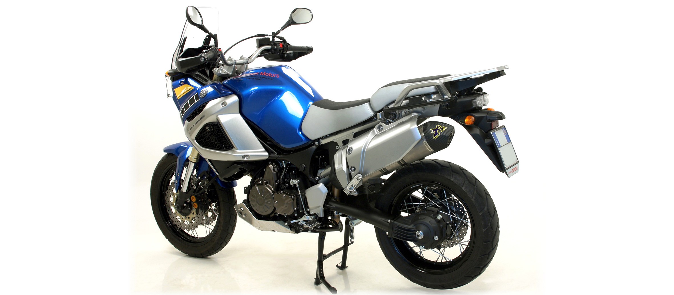 Arrow Maxi Race-Tech Approved Titanium With Carby End Cap Yamaha XT 1200Z Super Ténéré 2010 / 2020