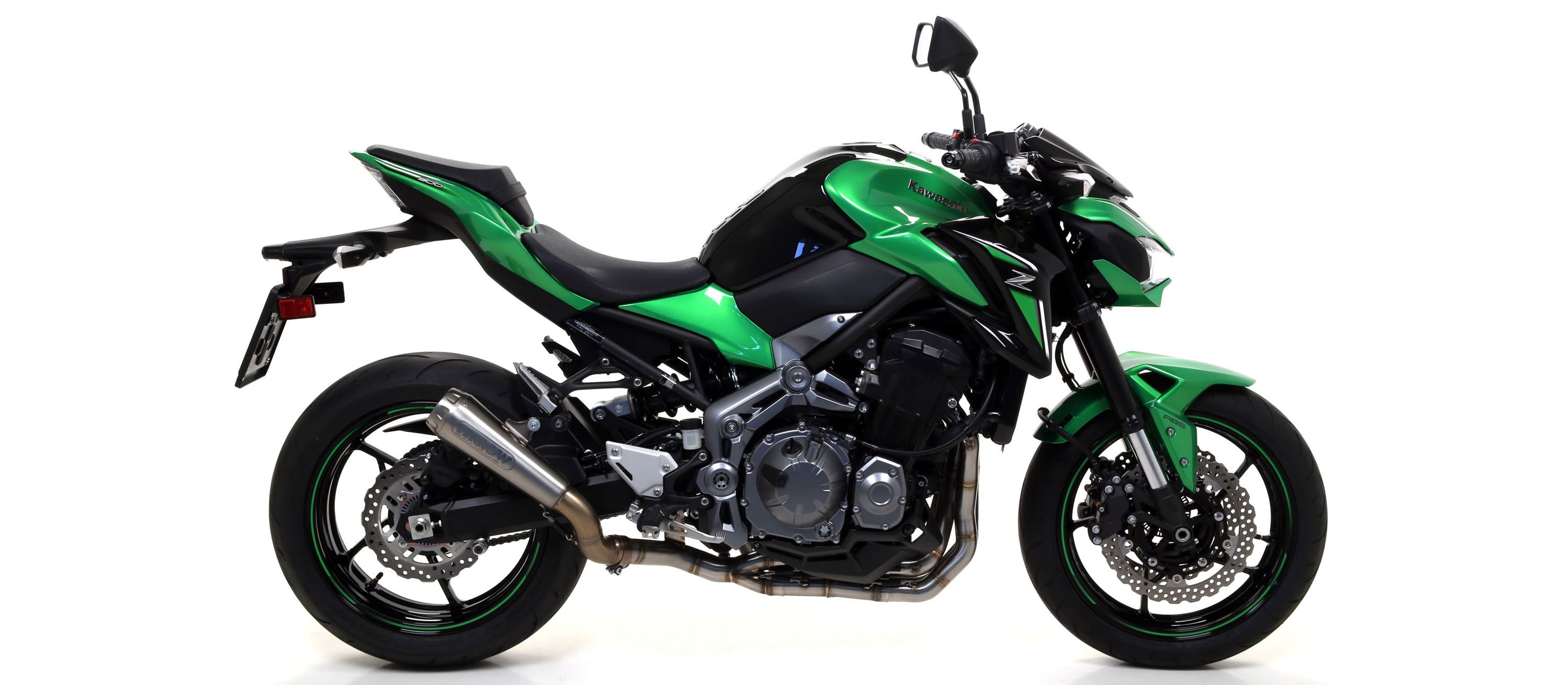 Arrow ProRace Full Exhaust System with Titanium Canister Kawasaki