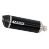 Arrow Street Thunder Full Exhaust System w/ Dark Aluminum / Carbon Fiber Muffler - Yamaha FZ-09 / MT-09